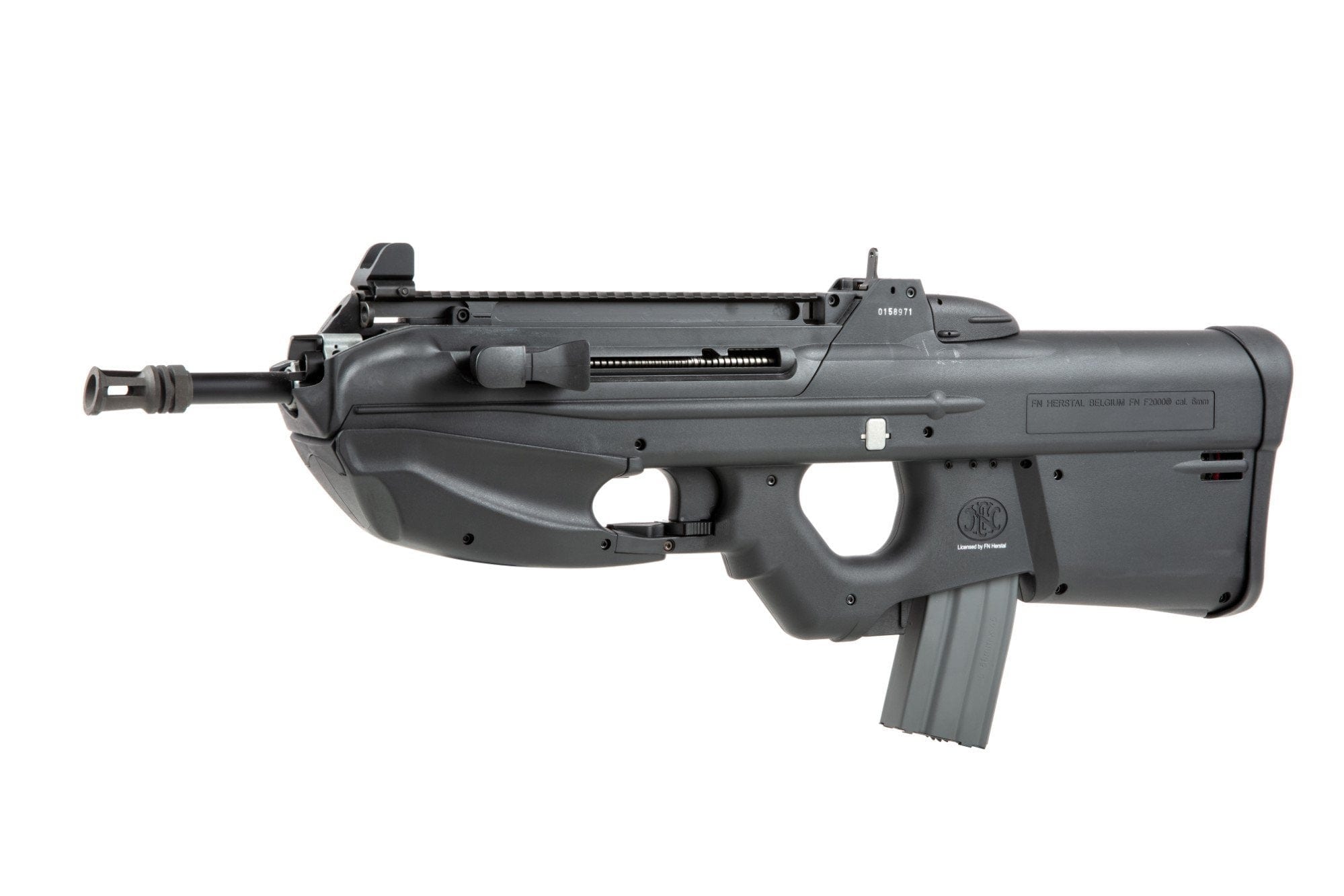 FN F2000 Tactical Black ETU Assault Rifle Replica by G&G on Airsoft Mania Europe
