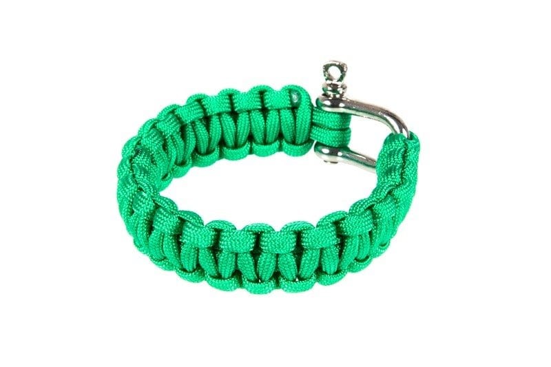 Survival Bracelet (U) - Green by Element on Airsoft Mania Europe