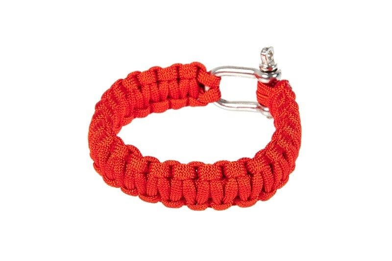 Survival Bracelet (U) - Red by Element on Airsoft Mania Europe
