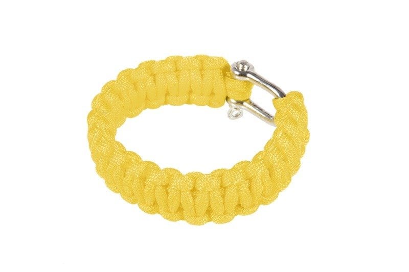 Survival Bracelet (U) - Yellow by Element on Airsoft Mania Europe