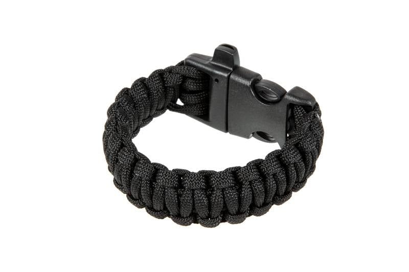 Survival Bracelet (Fastex) - Black by Element on Airsoft Mania Europe