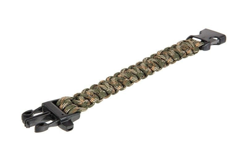 Survival Bracelet (Fastex) - Camo by Element on Airsoft Mania Europe