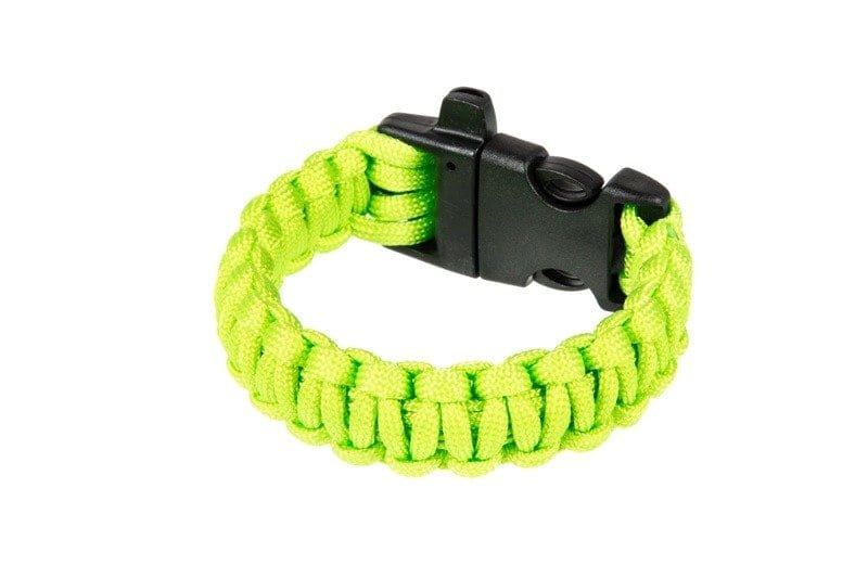 Survival Bracelet (Fastex) - Lime by Element on Airsoft Mania Europe