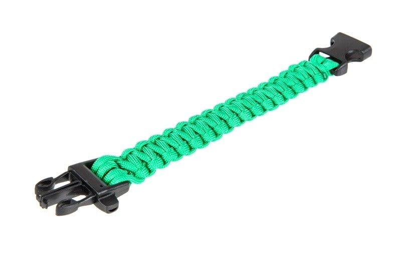 Survival Bracelet (Fastex) - Green by Element on Airsoft Mania Europe
