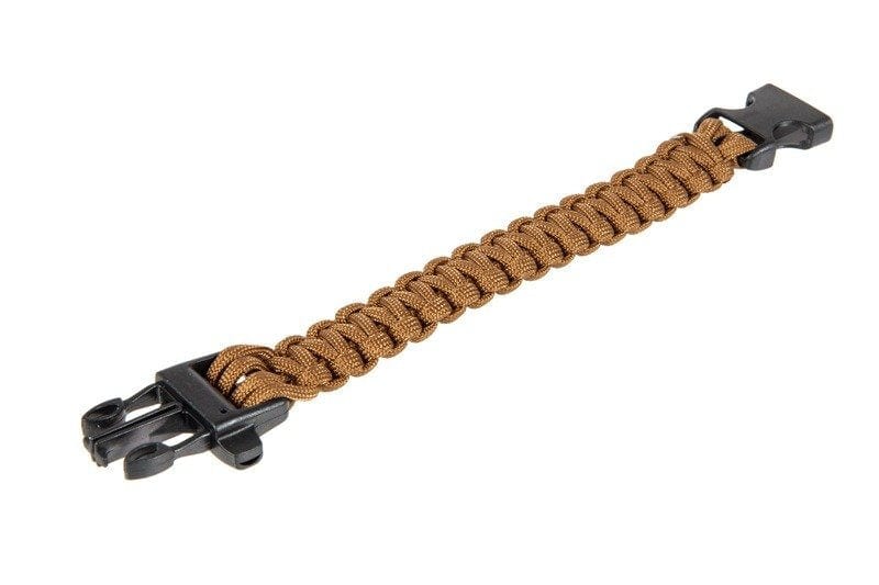 Survival Bracelet (Fastex) - Khaki by Element on Airsoft Mania Europe