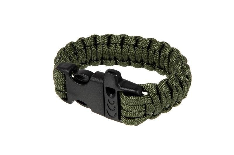 Survival Bracelet (Fastex) - Olive Drab