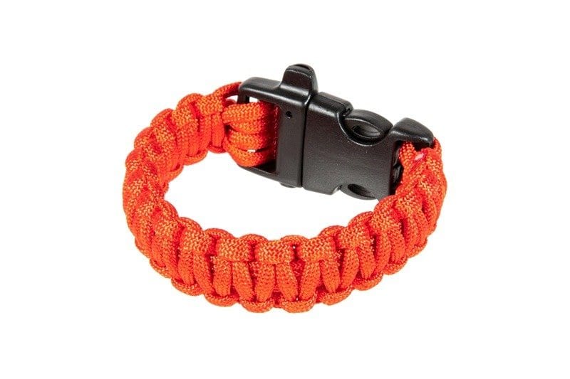 Survival Bracelet (Fastex) - Red by Element on Airsoft Mania Europe