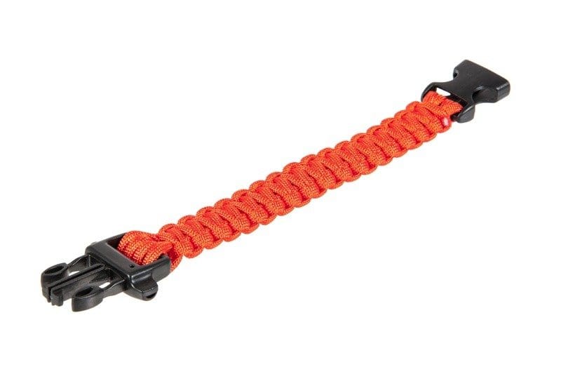 Survival Bracelet (Fastex) - Red by Element on Airsoft Mania Europe