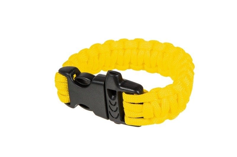 Survival Bracelet (Fastex) - Yellow