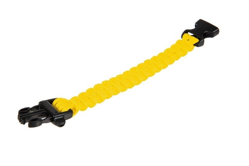 Survival Bracelet (Fastex) - Yellow by Element on Airsoft Mania Europe