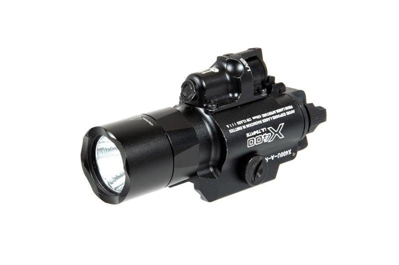 Tactical Flashlight for X400U Pistol - Black