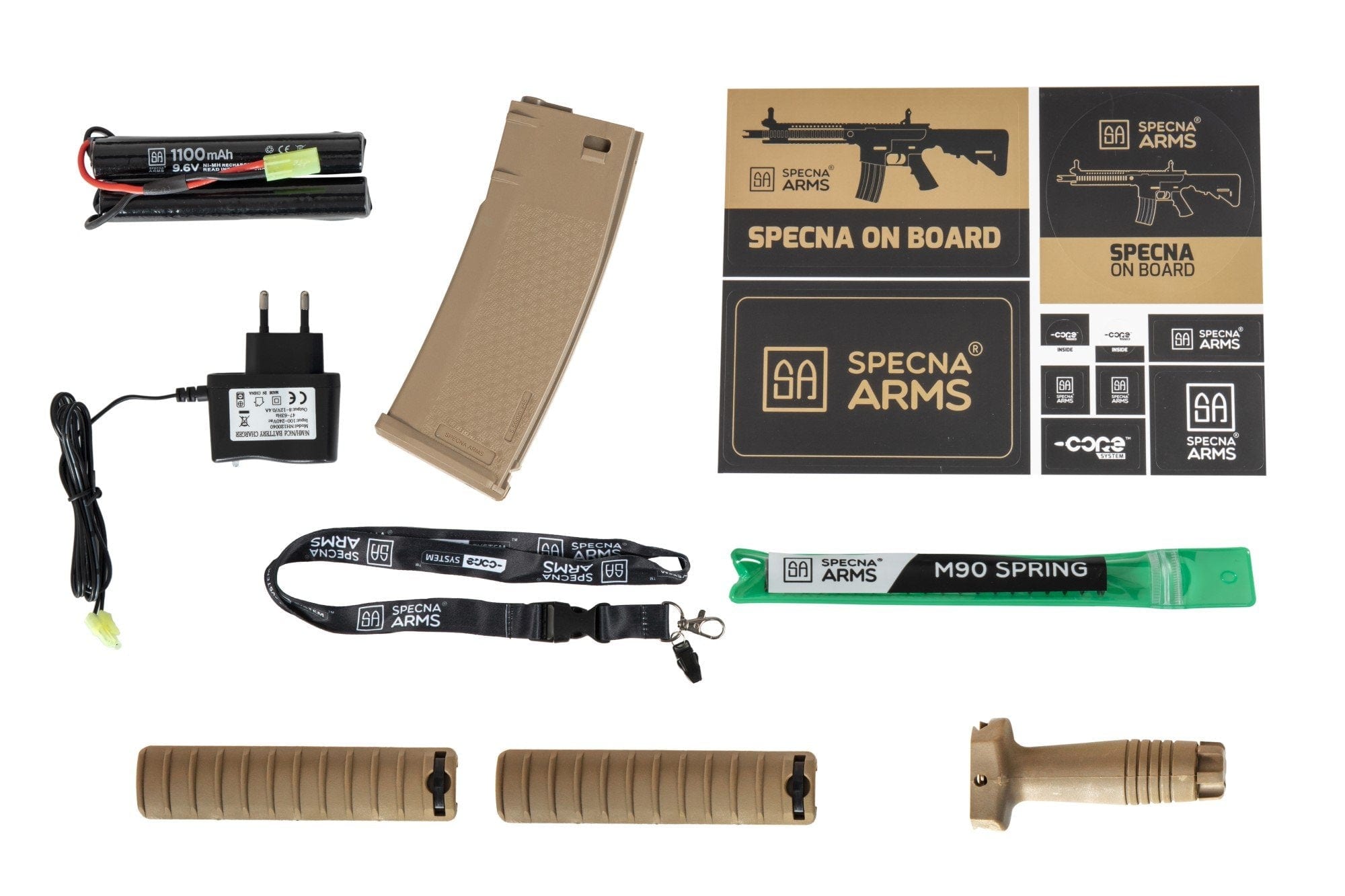 Specna Arms RRA SA-C03 CORE™ Carbine Half-Tan by Specna Arms on Airsoft Mania Europe
