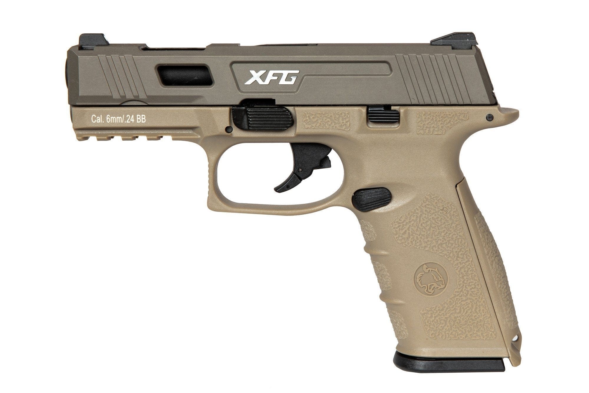 BLE-XFG Pistol Replica - tan by ICS on Airsoft Mania Europe