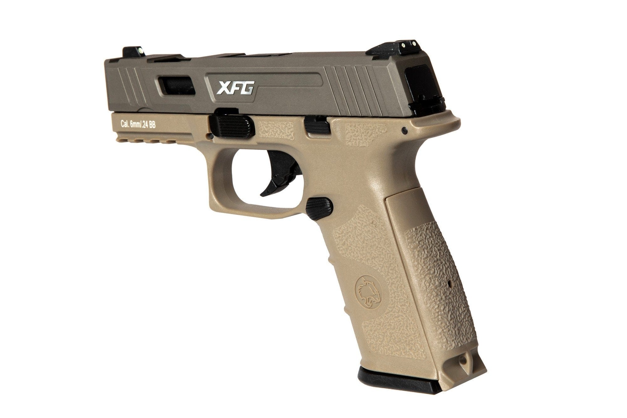 BLE-XFG Pistol Replica - tan by ICS on Airsoft Mania Europe