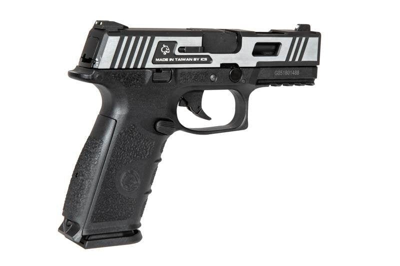 BLE-XFG Pistol Replica - black / silver by ICS on Airsoft Mania Europe