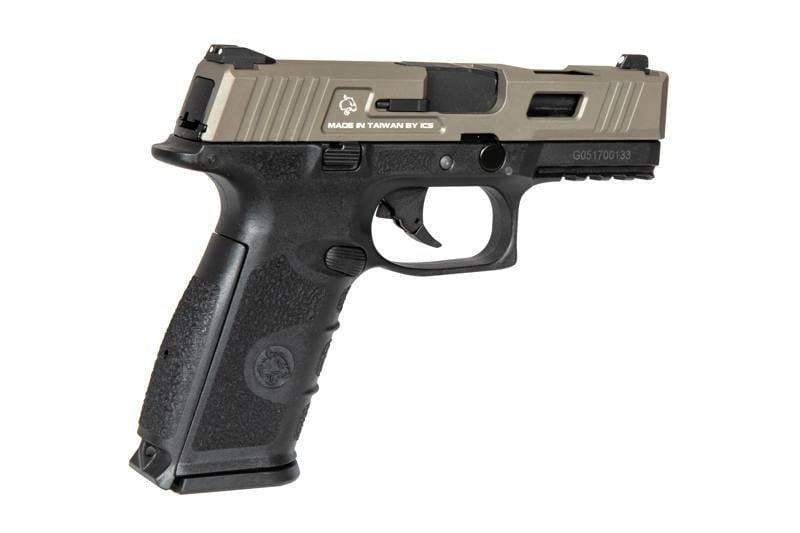 BLE-XFG Pistol Replica - black / tan by ICS on Airsoft Mania Europe