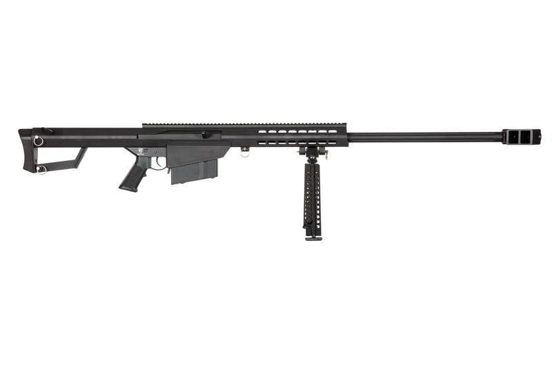 Fusil de sniper SW-024 M82A1 Barrett avec bipied - noir