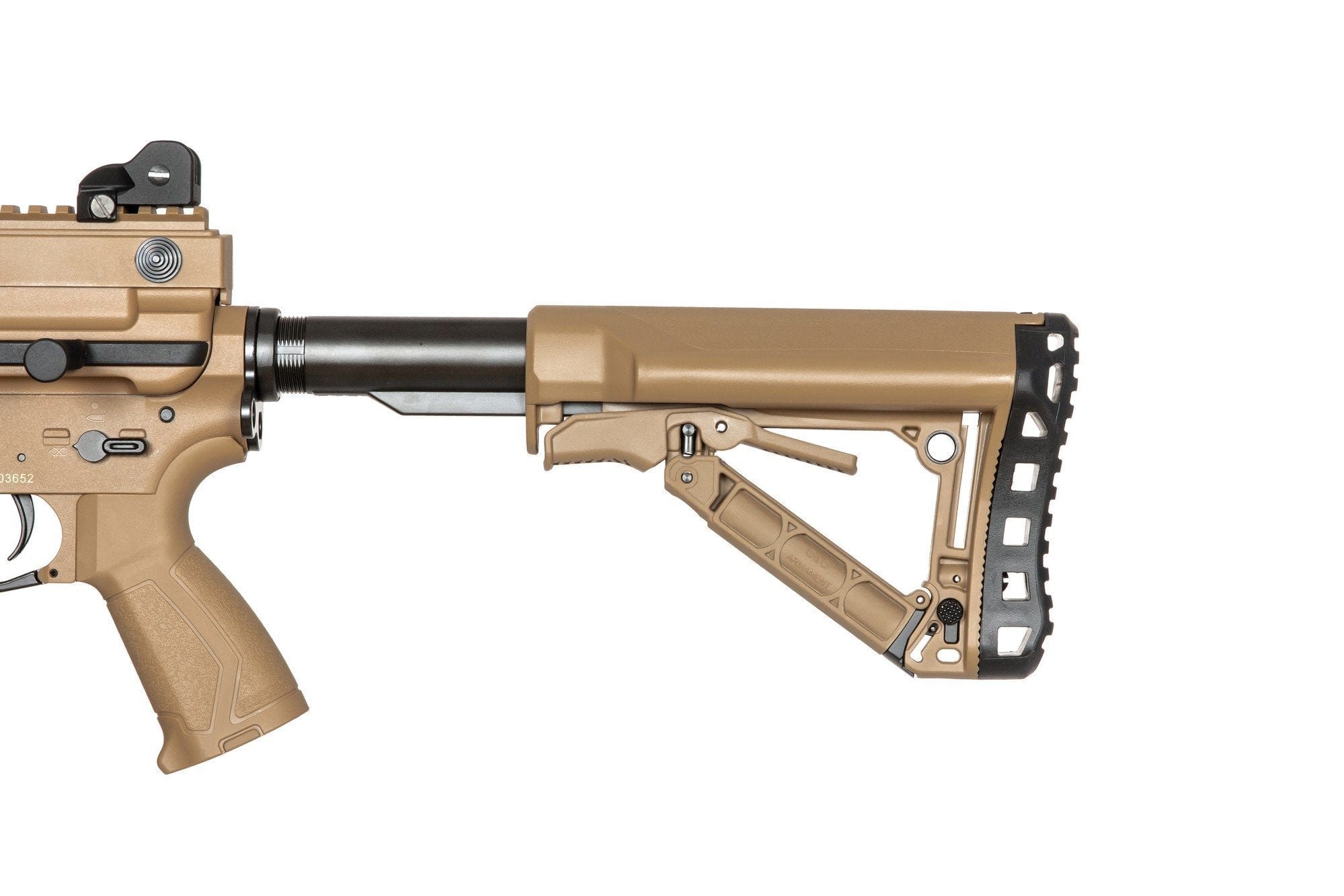 CM16 Light Machinegun Replica - Tan by G&G on Airsoft Mania Europe