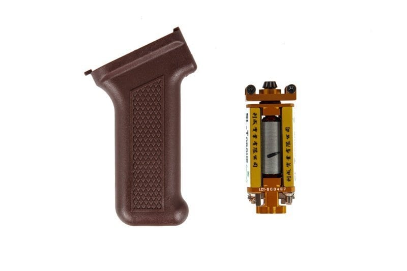 Slim Pistol Grip + SL-Torque Motor for AK Replicas - Dark Red