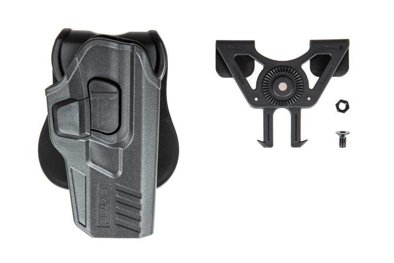 DEFENDER R-Holster for Glock pistols (right-handed) by CYTAC on Airsoft Mania Europe