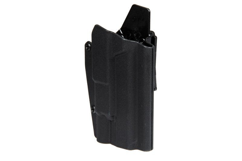 Composite Holster for G17 Replicas with Tactical Flashlight – Black