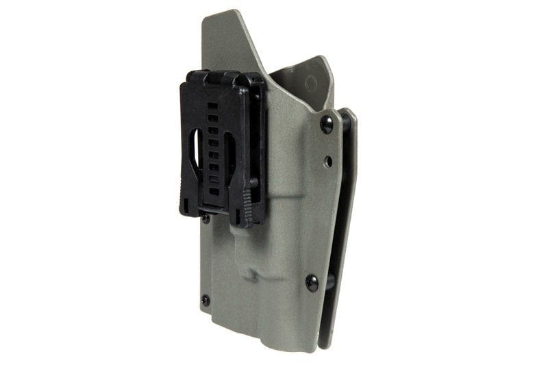 Tactical holster for G17L replicas with flashlight - Foliage Green by FMA on Airsoft Mania Europe