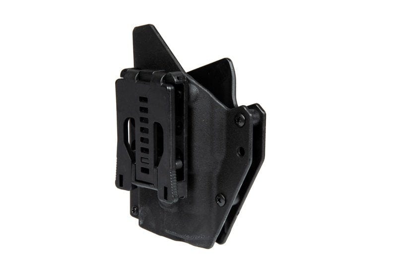 Tactical holster for G17L replicas with flashlight - black by FMA on Airsoft Mania Europe