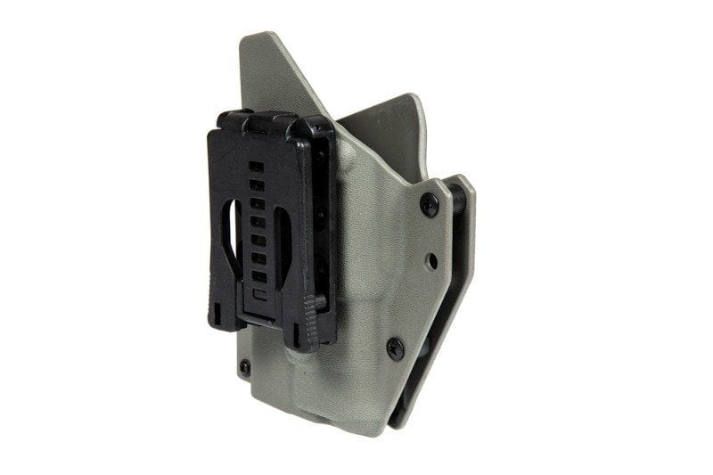 Tactical holster for G17 replicas with flashlight - Foliage Green by FMA on Airsoft Mania Europe
