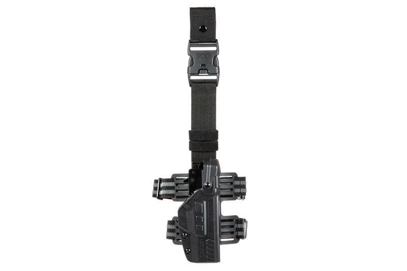 Drop-Leg Holster for Glock 17 Pistols - Black