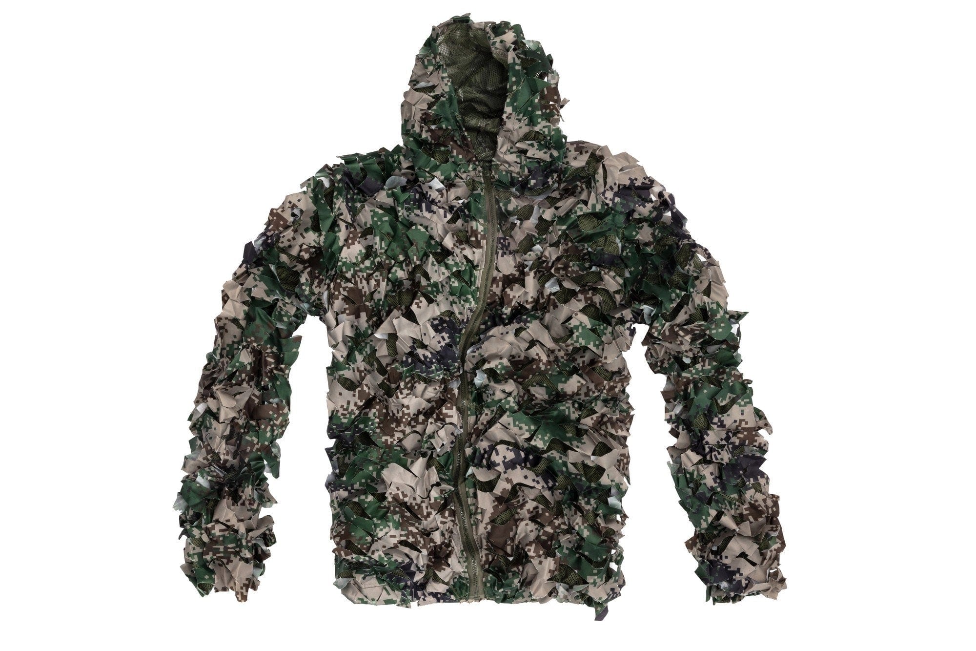 Ensemble de costume de camouflage Ghillie Suit - bois numérique