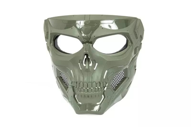 Skull Messenger Mask - olive drab