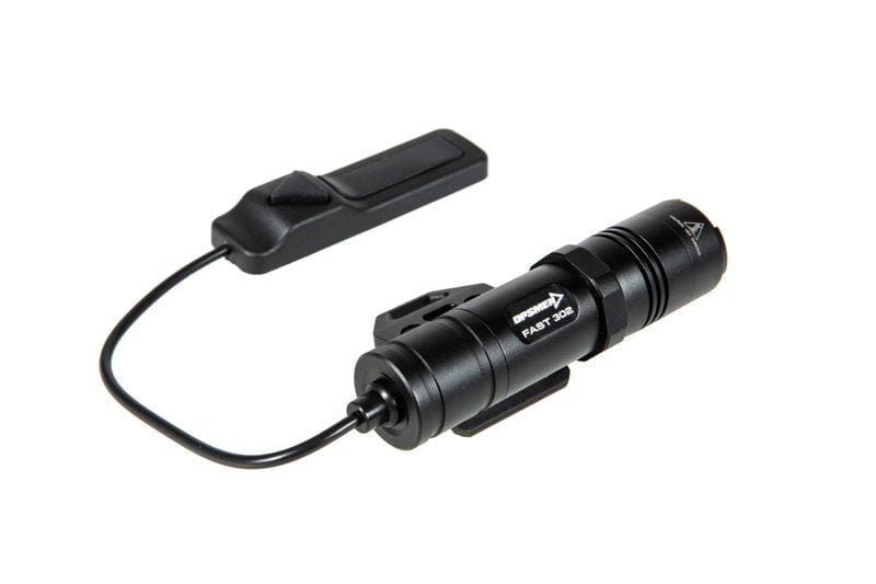 FAST 302M-BK tactical flashlight - black
