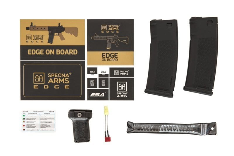 SA-E12 PDW EDGE™ Carbine Replica - Chaos Grey by Specna Arms on Airsoft Mania Europe