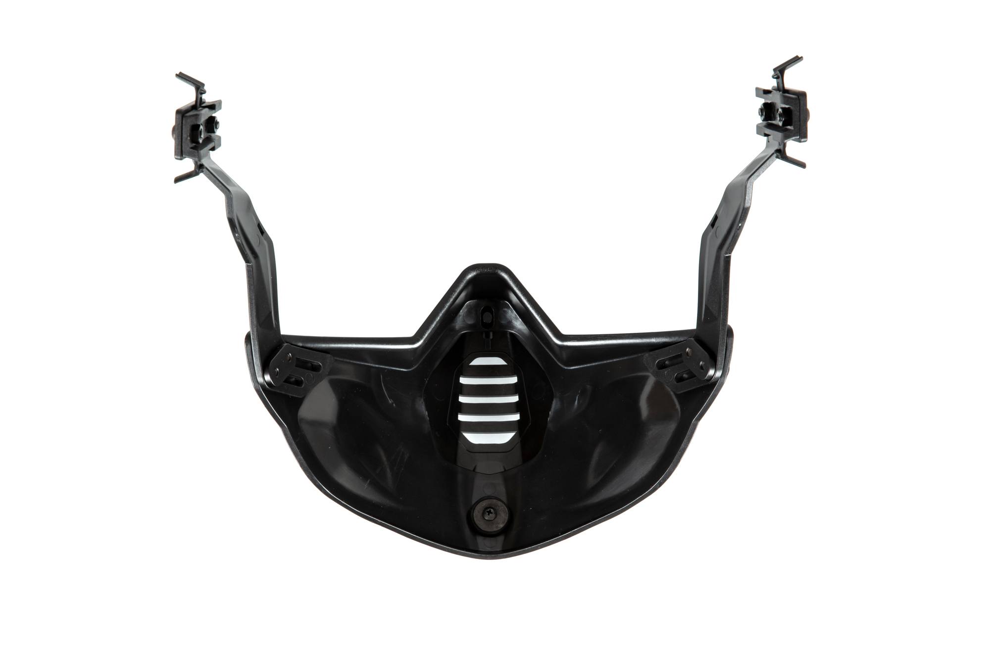 Half Mask for Helmets – Black by FMA on Airsoft Mania Europe