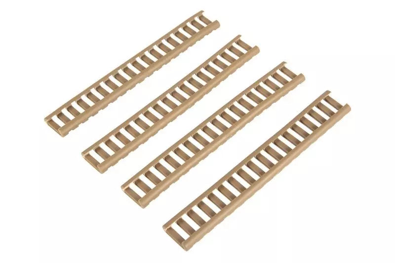 Set of 4 RIS Rail Covers - Tan-1