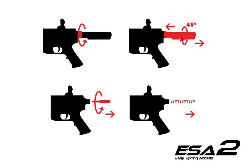 RRA SA-E07 EDGE ™ 2.0 Carbine Replica - Black by Specna Arms on Airsoft Mania Europe