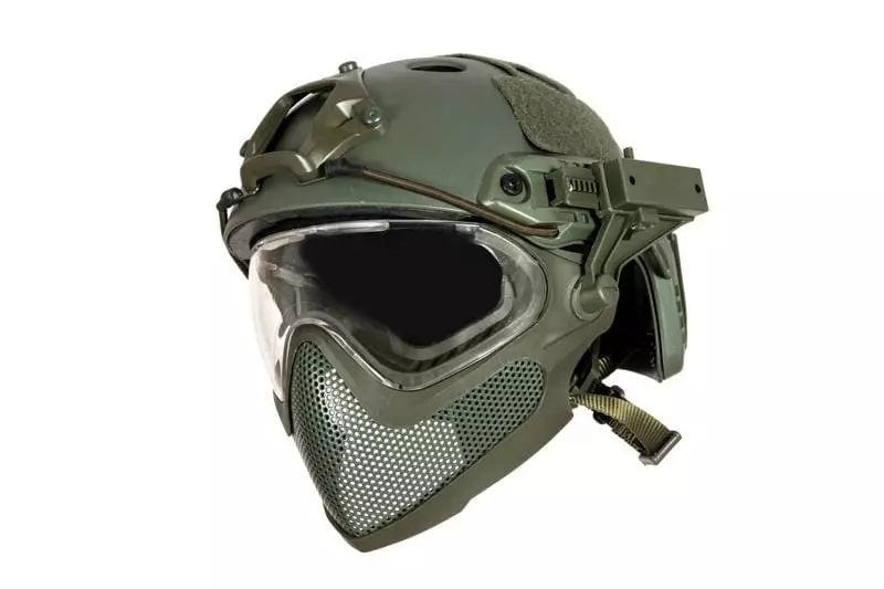 FAST PJ Piloteer II Helmet Replica - Olive Drab