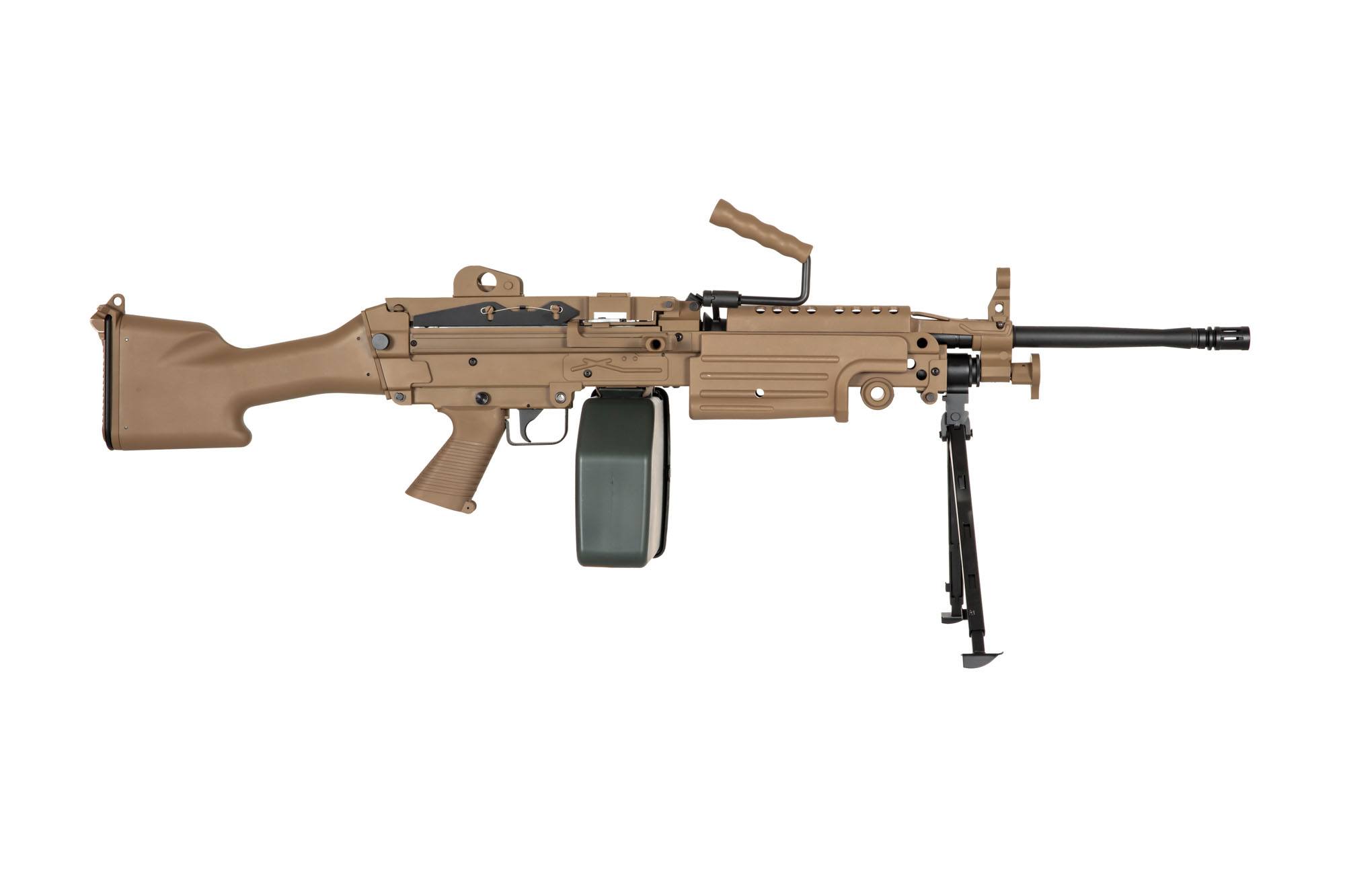 SA-249 MK2 CORE ™ Machine Gun Replica - Tan by Specna Arms on Airsoft Mania Europe