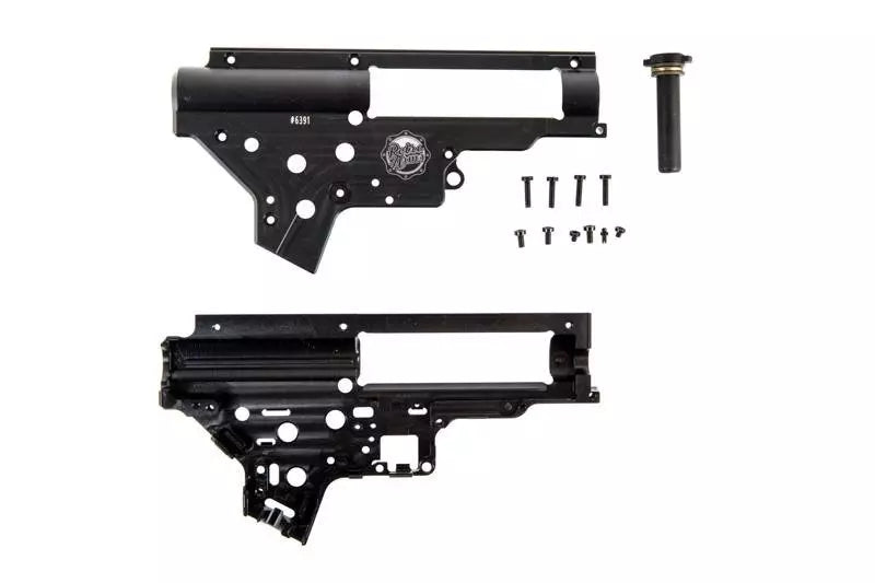Reinforced CNC QSC Gearbox Frame for SR25 Replicas (8mm)-2