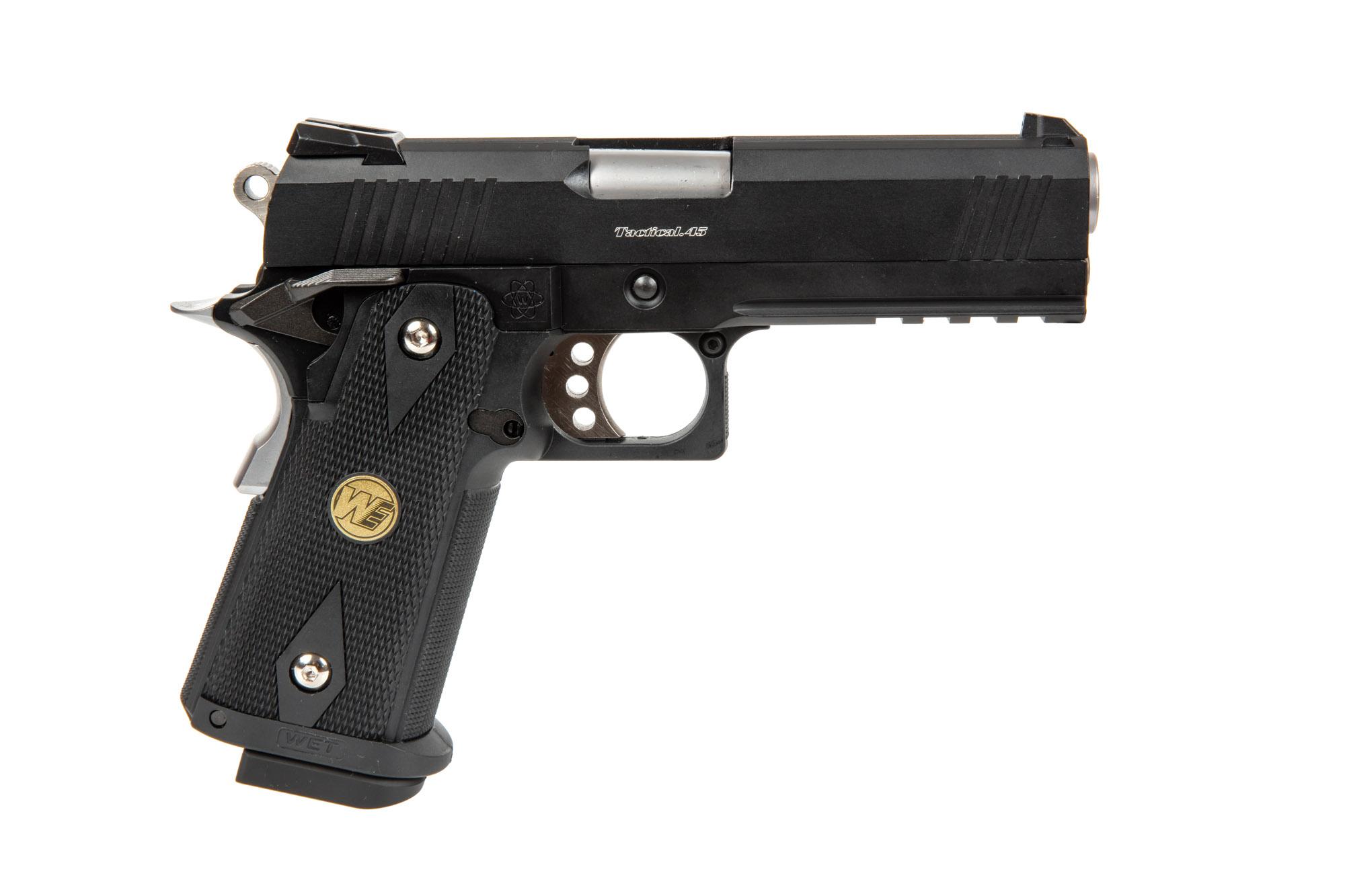 Hi-Capa 4.3 Maple Leaf OPS Special Edition pistol replica - black by WE on Airsoft Mania Europe