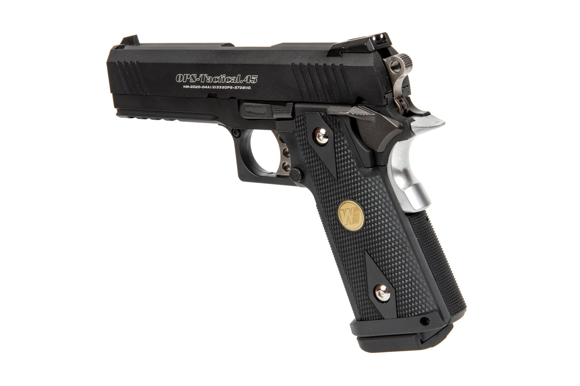 Hi-Capa 4.3 Maple Leaf OPS Special Edition pistol replica - black by WE on Airsoft Mania Europe