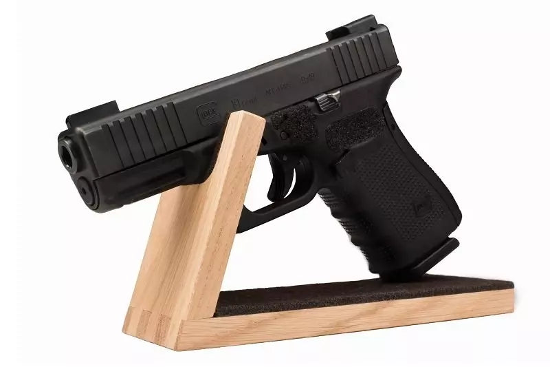 Support de pistolet en bois
