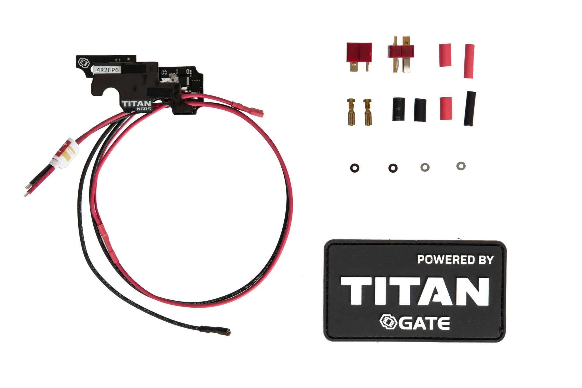 TITAN ™ V2 NGRS BASIC [Rear Wired] Controller Set by GATE on Airsoft Mania Europe