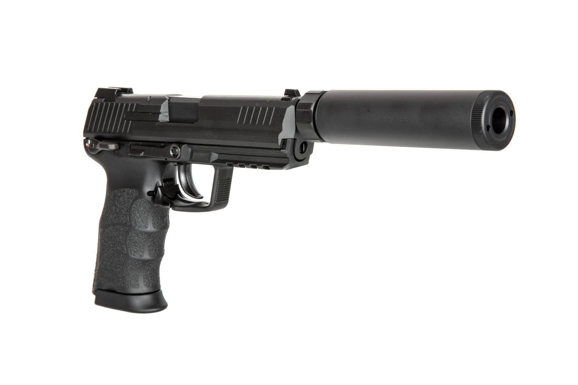 TM45 Tactical Pistol with Silencer Replica - Black by Tokyo Marui on Airsoft Mania Europe