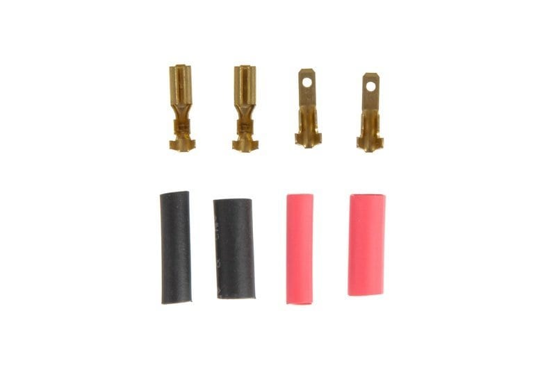 Set of Connectors Flat 2.8x0.5 [Female Male +] by GATE on Airsoft Mania Europe