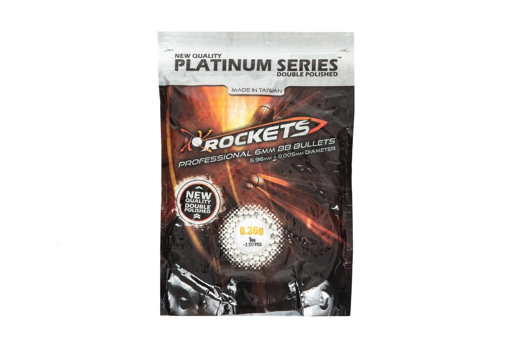 Rockets Platinum Series 0.36g BBs - 1kg