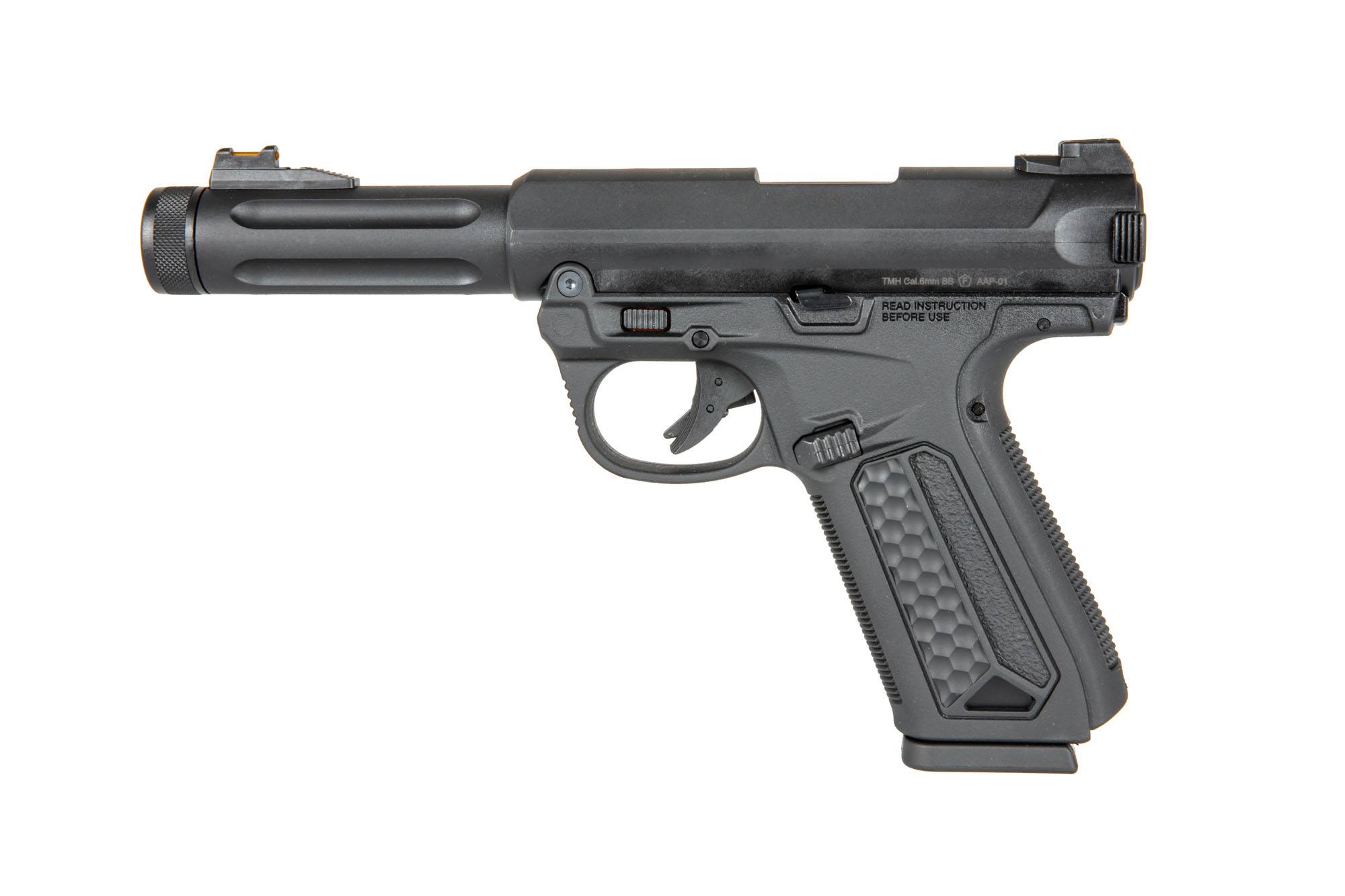 AAP01 Assassin Semi Auto Pistol Replica - Black