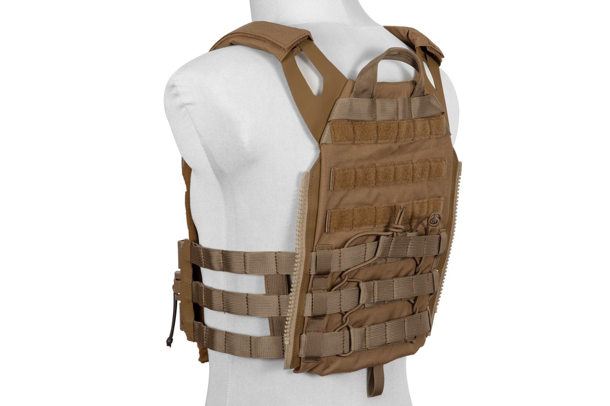 Chaleco táctico Plate Carrier Trias PRIMAL GEAR Coyote Brown