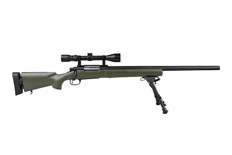 SW-04 Upgraded M24 Sniper Rifle with scope and bipod - olive