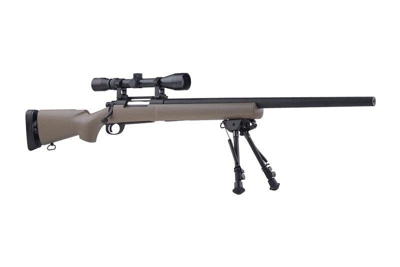 SW-04 Upgraded M24 Sniper Rifle with scope and bipod - tan
